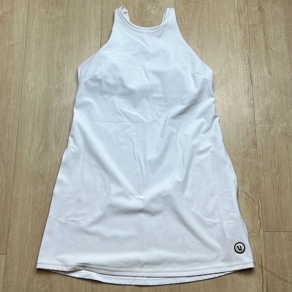 VORI Volley Dress WHITE SIZE LARGE 1008 - Picture 3 of 9